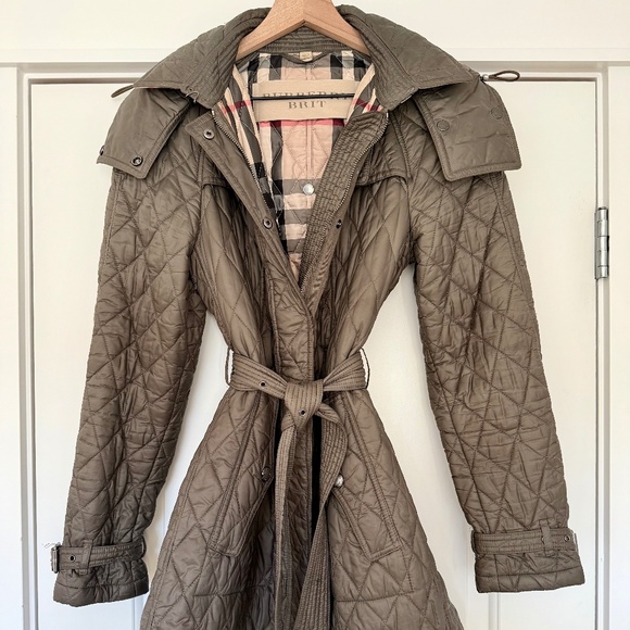 Burberry Brit Quilted Technical Parka - Picture 1 of 7